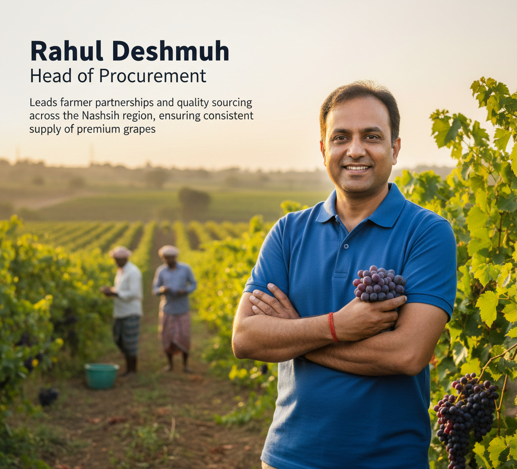 Rahul Deshmukh - Head of Procurement